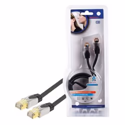 HQ 1m FTP Cat5e, 1 m, Cat5e, RJ-45, RJ-45