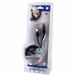 HQ 1m FTP Cat5e câble de réseau Noir