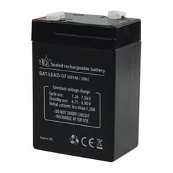 HQ Lead-Acid 6V 4Ah Sealed Lead Acid (VRLA)