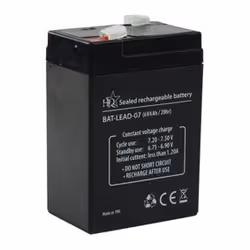 HQ Lead-Acid 6V 4Ah Sealed Lead Acid (VRLA)