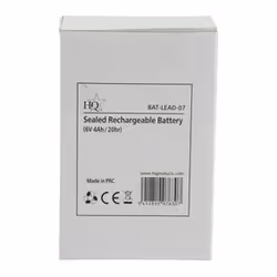HQ Lead-Acid 6V 4Ah Sealed Lead Acid (VRLA)