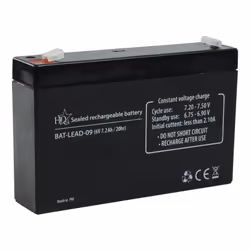 HQ Lead-Acid 6V 7.2Ah Sealed Lead Acid (VRLA)