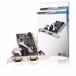 König PCI - 2x RS232 carte et adaptateur d'interfaces Interne Série