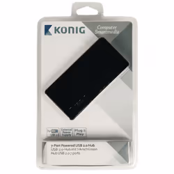 König CSU2H7P200BL hub & concentrateur