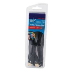 HQ USB A - USB A 1.8m câble USB 1,8 m USB 2.0 Noir