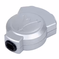 HQ 3x Toslink Diviseur de câbles Argent