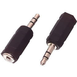 Valueline AC-025 changeur de genre de câble 2.5mm 3,5mm Noir