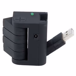 König CMP-USB2HUB14 hub & concentrateur 480 Mbit/s Noir