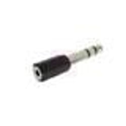 Valueline AC-007 changeur de genre de câble 3.5mm 6,35 mm Noir