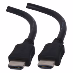 HQ HDMI/HDMI, 1.5m câble HDMI 1,5 m HDMI Type A (Standard) Noir