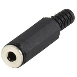 Valueline JC-122 connecteur de fils 3.5mm Noir