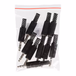 Valueline JC-006 connecteur de fils 3.5mm Noir