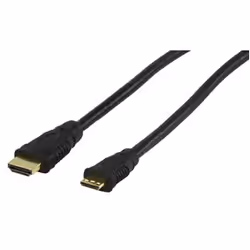 Valueline CABLE-555G/5.0, 5 m, HDMI Type A (Standard), HDMI Type A (Standard), Noir