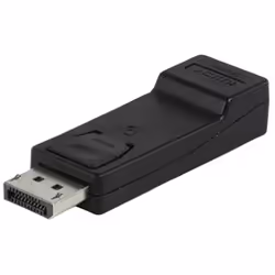 Valueline CMP-ADAP571, DisplayPort (M), HDMI A (F), Noir