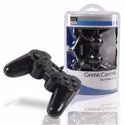 König GAMPS2-CONTR12 accessoire de jeux vidéo Noir Gameport Manette de jeu Analogique Playstation 2