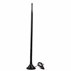 König CMP-ANT9DBI20, 9 dBi, 2.4 - 2.5 GHz, Antenne omni-directionnelle, RP-SMA, Polarisation verticale, 1,5 m