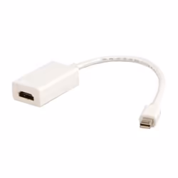 Valueline CABLE-1107-0.2 câble vidéo et adaptateur 0,2 m Mini DisplayPort HDMI Type A (Standard) Blanc