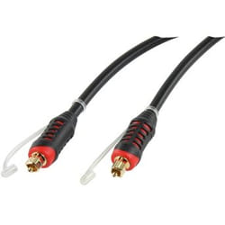 König GAMPS3-CA08 câble de fibre optique 1,8 m TOSLINK Noir