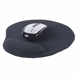 König CMP-MATGEL22 tapis de souris Noir