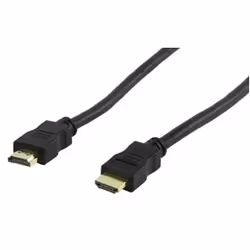 HQ HDMI 1.4 5m, 5 m, HDMI Type A (Standard), HDMI Type A (Standard), 4000 x 2000 pixels, Compatibilité 3D, Noir