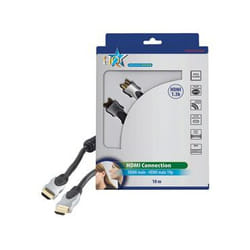 HQ 10m HDMI Ethernet câble HDMI HDMI Type A (Standard) Noir