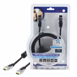 HQ SS5560-1.5, 1,5 m, HDMI Type A (Standard), HDMI Type A (Standard), Gris