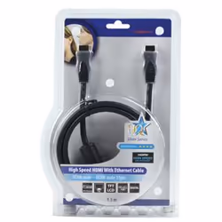 HQ SS5560-1.5 câble HDMI 1,5 m HDMI Type A (Standard) Gris