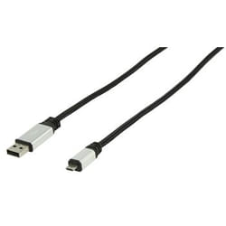 König USB 2.0 câble USB 1,8 m USB A Micro-USB B Noir