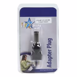 HQ PSUP-PLUG06, 5x2,5, Secteur, Noir