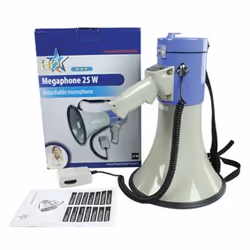 HQ MEGAPHONE35 Extérieure 25 W Bleu, Gris