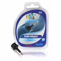 HQ SP-035, 3.5mm, Toslink, Noir
