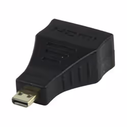 Valueline VC-017G, HDMI, Micro HDMI, Noir