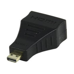 Valueline VC-017G changeur de genre de câble HDMI Micro HDMI Noir