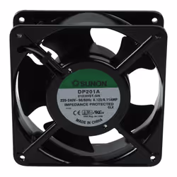 SUNON CY 201, Ventilateur, 12 cm, 2550 tr/min, 2900 tr/min, 48 dB, 105 cfm