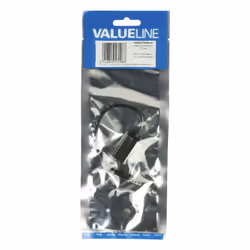 Valueline 3.5mm - 2x3.5mm, 0.2m câble audio 0,21 m 3,5mm Noir