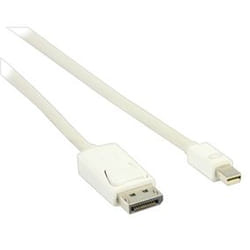 Valueline 1m Mini DP - DP DisplayPort mini DisplayPort Blanc