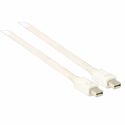 Valueline 3m Mini DP, M -M, 3 m, mini DisplayPort, mini DisplayPort, Blanc, 1 pièce(s), PVC