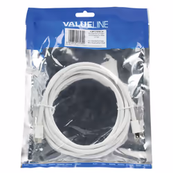 Valueline 3m Mini DP, M -M mini DisplayPort Blanc