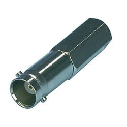 Valueline BNC-004 connecteur de fils BNC (F) Argent