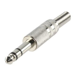 Valueline JC-017 connecteur de fils 6.35mm Argent