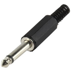 Valueline JC-011 connecteur de fils 6.3mm Noir