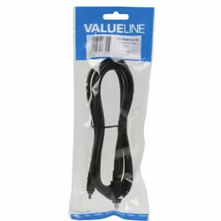 Valueline 2m 4Pin m/m 4-p Noir