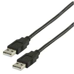 Valueline VLCP60000B10 câble USB 1 m USB 2.0 USB A Noir, Bleu