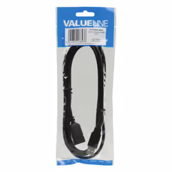Valueline VLCP60010B20 câble USB 2 m USB 2.0 USB A Noir