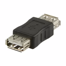 Valueline VLCP60900B, USB A, USB A, Noir