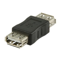 Valueline VLCP60900B changeur de genre de câble USB A Noir