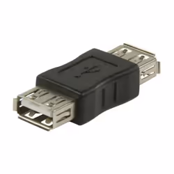 Valueline VLCP60900B changeur de genre de câble USB A Noir