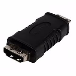 Valueline HDMI - mini HDMI m/f, HDMI, miniHDMI, Noir
