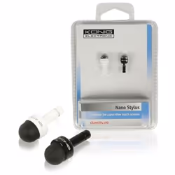 König CS2NSTYL100 stylet Noir, Blanc