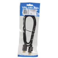 Valueline HDMI - HDMI, 1.0m câble HDMI 1 m HDMI Type A (Standard) Noir